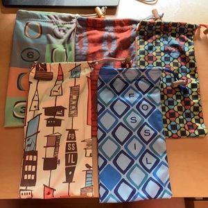 Fossil “What vintage are you” sunglass cases